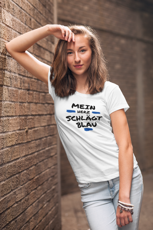 Unisex-Bio-Baumwoll-T-Shirt Mein Herz